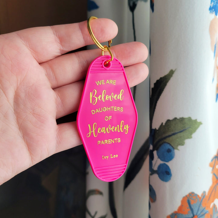 Young Women Retro Keychain