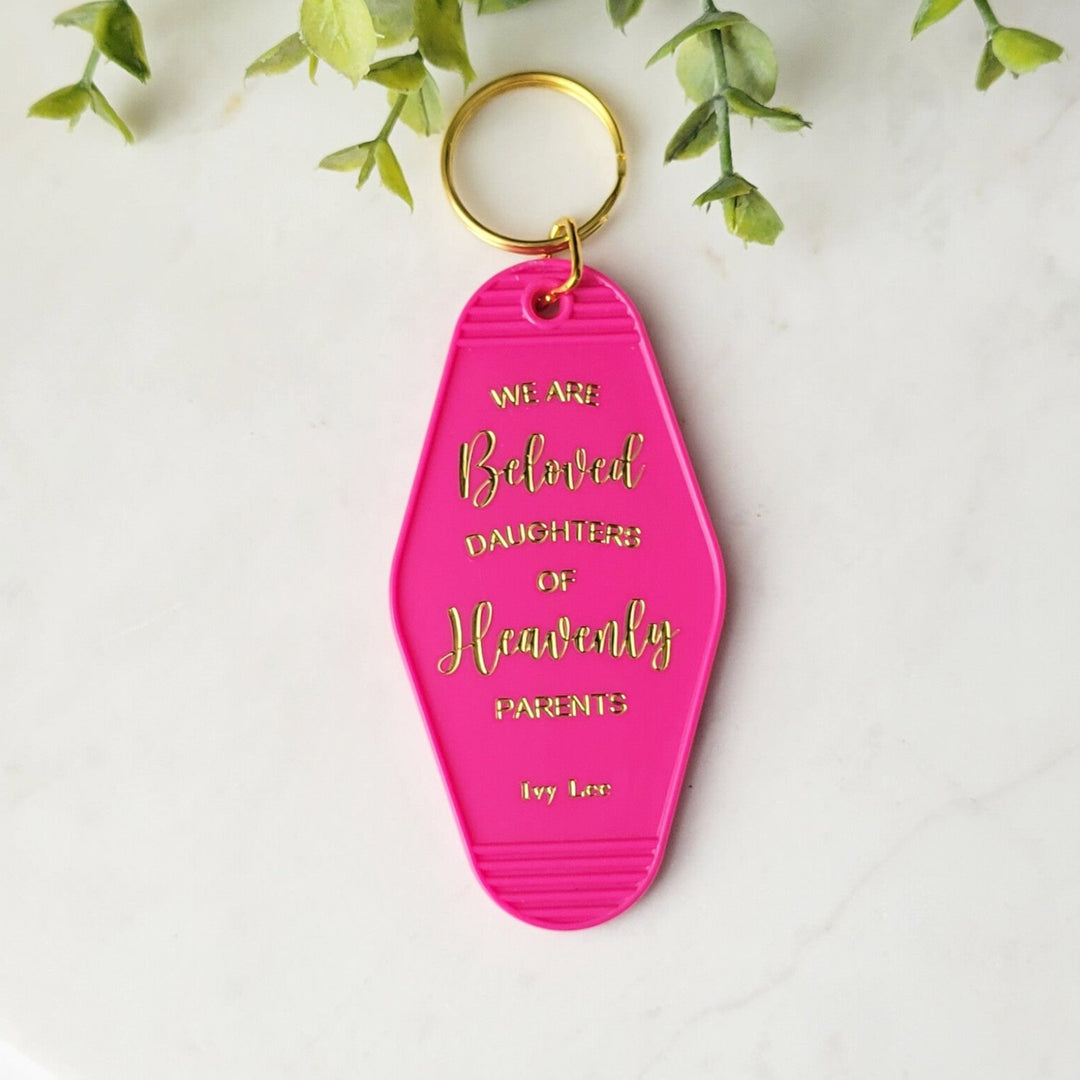 Young Women Retro Keychain