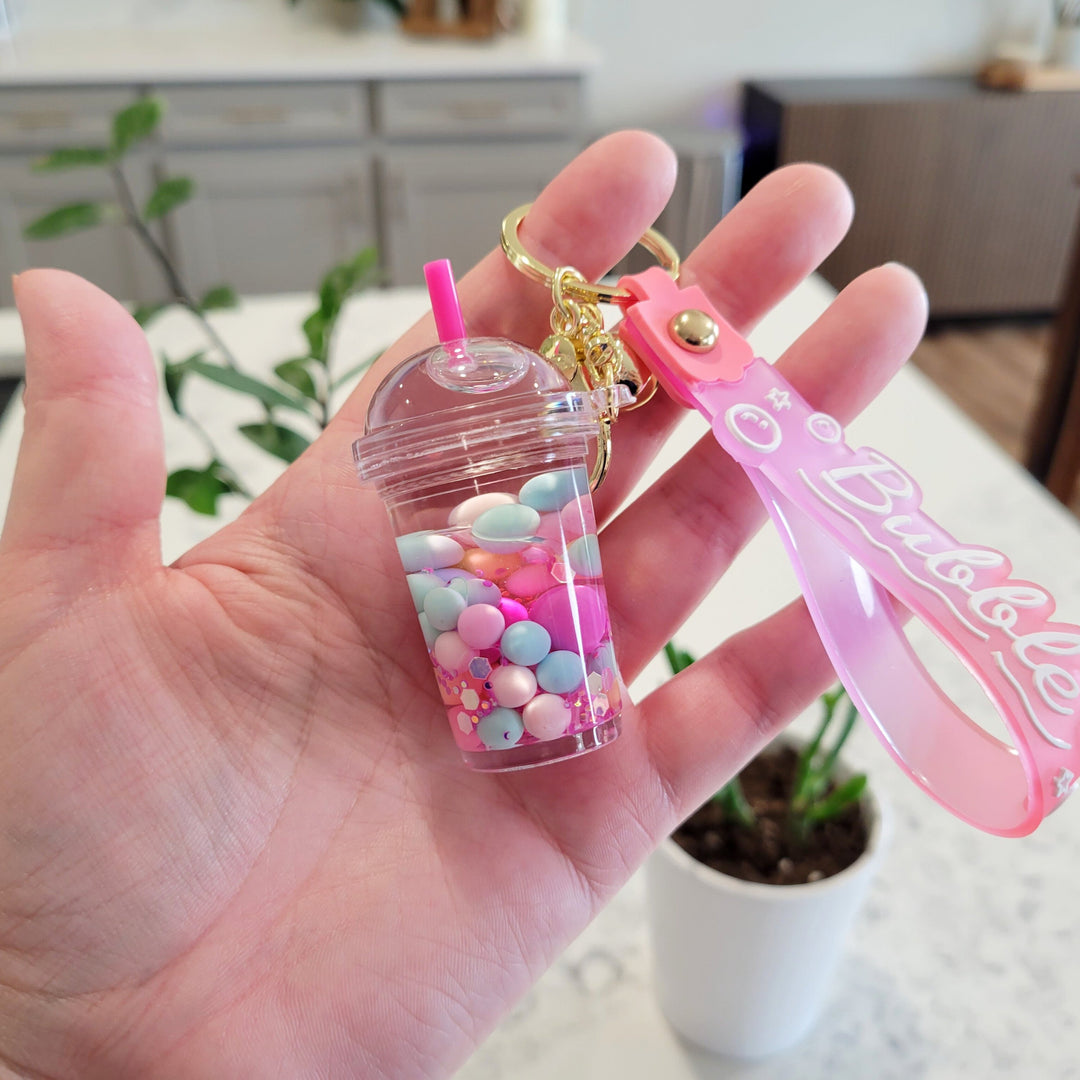 Candy Pink Bubble Keychain – Ivy Lee - Main Image