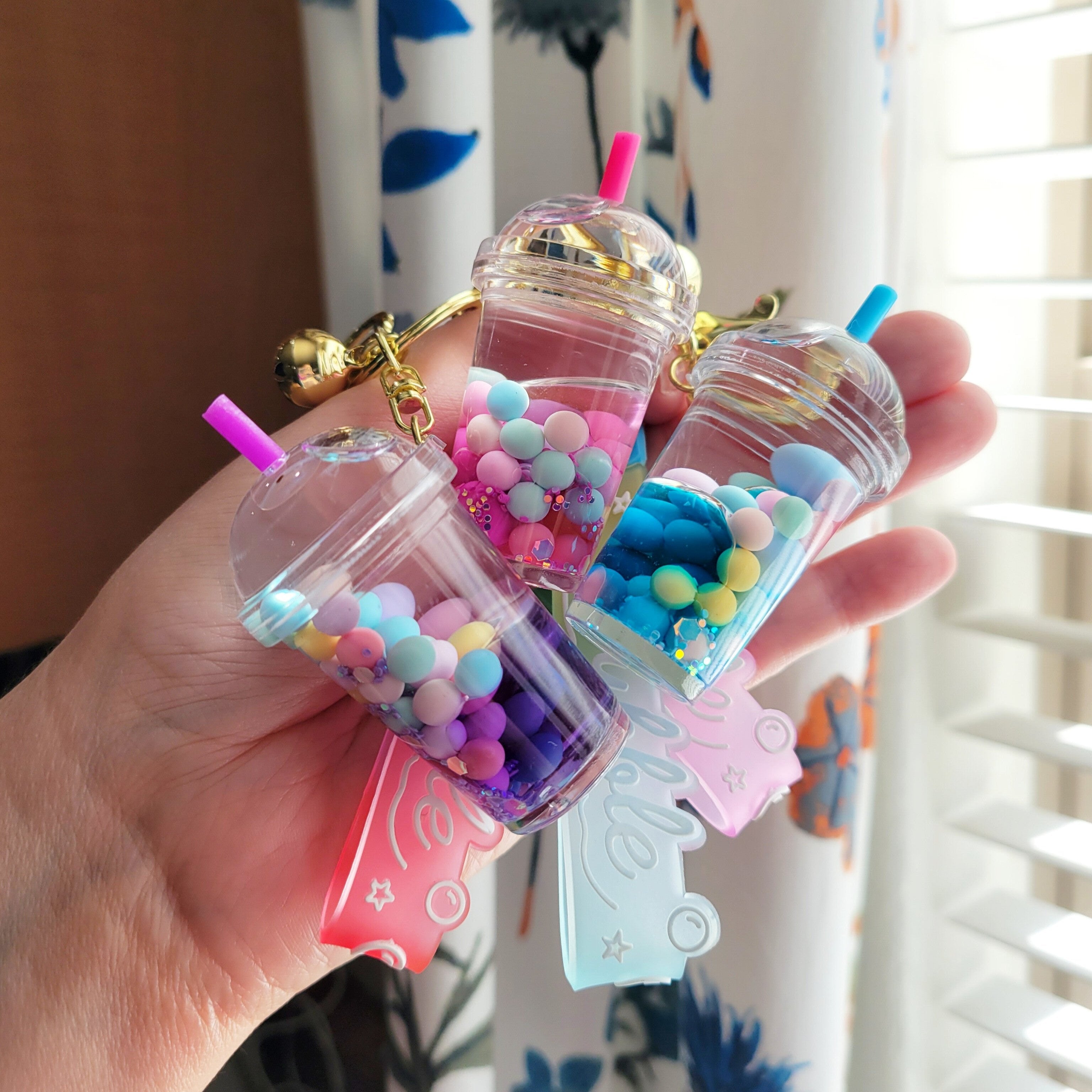 Candy Pink Bubble Keychain – Ivy Lee