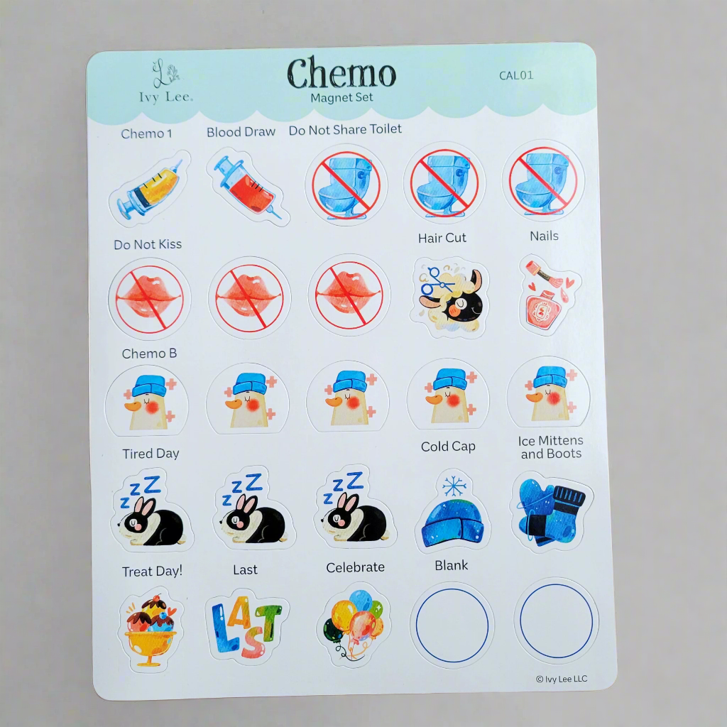 Cancer Calendar Kit – Magnetic Visual Schedule for Families