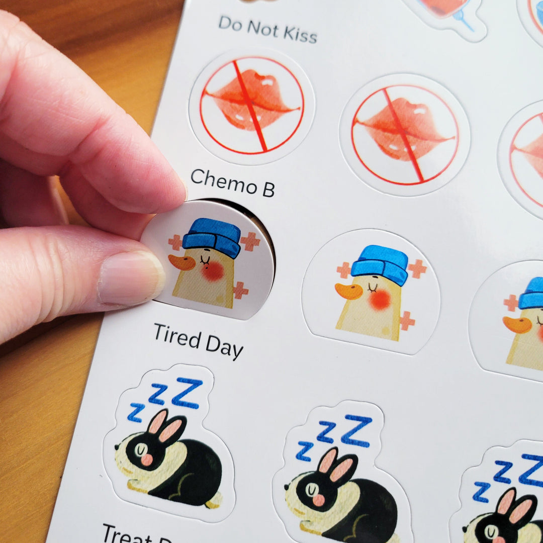 Cancer Calendar Kit – Magnetic Visual Schedule for Families