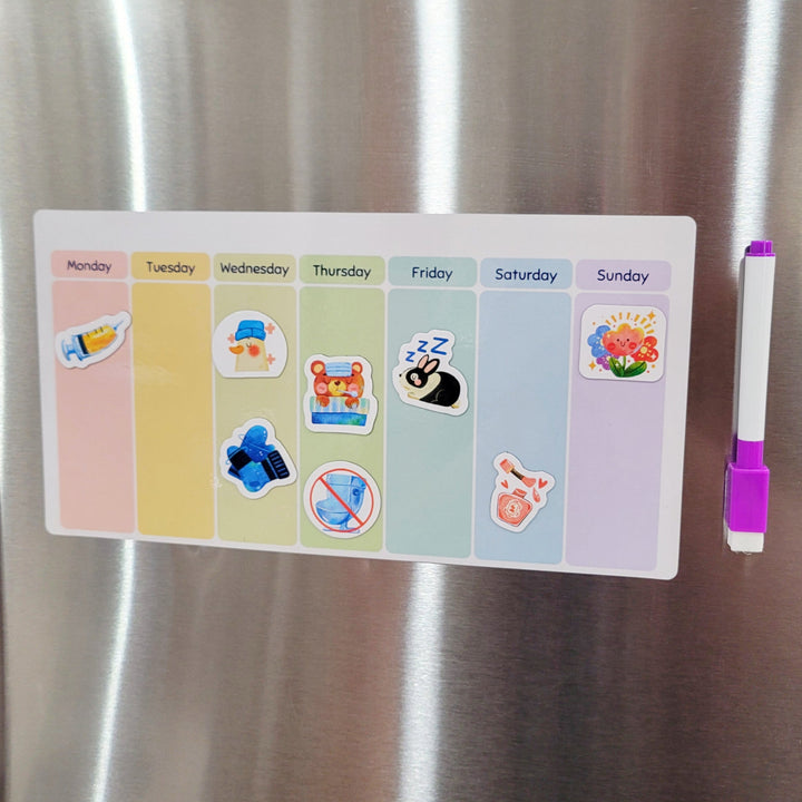 Cancer Calendar Kit – Magnetic Visual Schedule for Families